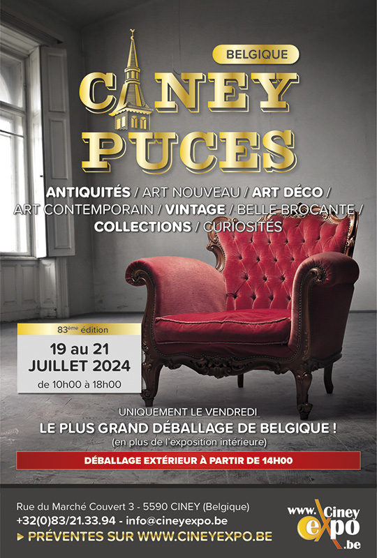 Puces de Ciney Juillet 2024 - Belgique