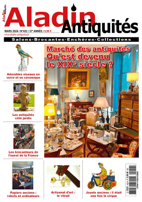 ALADIN antiquités magazine mars 2024 couverture