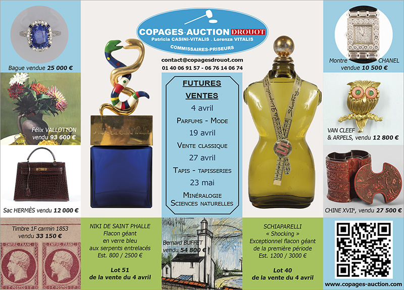 copages auction 4 avril 2024