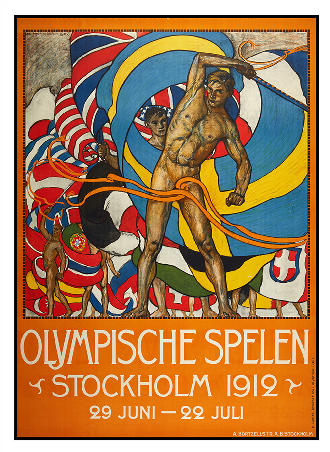 Affiche JO 1912