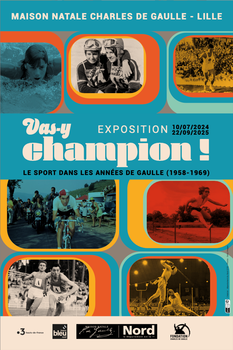 affiche exposition VAS-Y CHAMPION