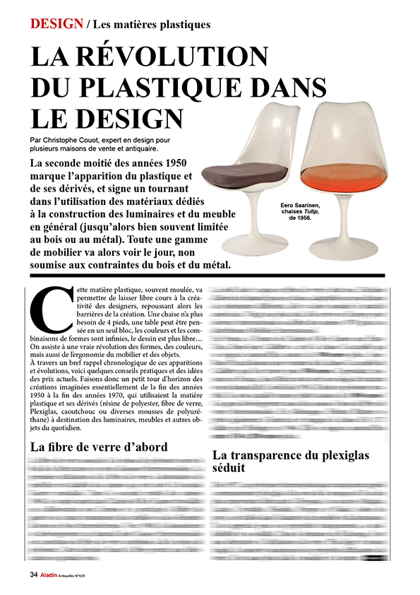 Extrait article magazine ALADIN 426 juillet 24