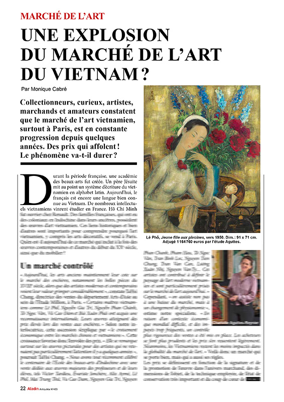 Magazine ALADIN Art d'Asie Vietnam