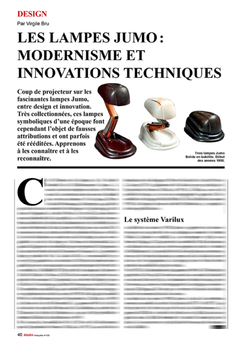Les lampes JUMO ALADIN 435