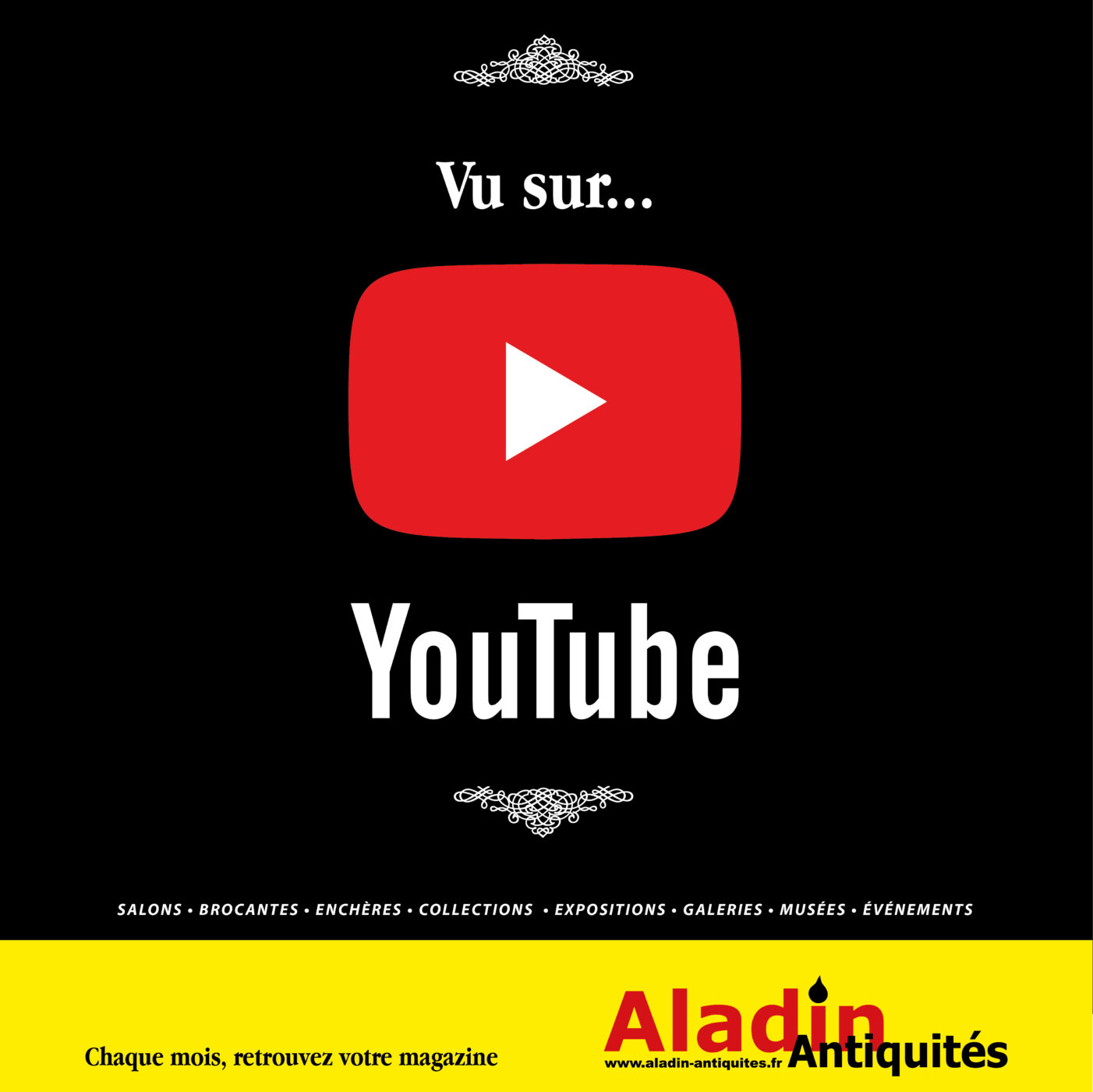 Youtube Aladin Antiquités