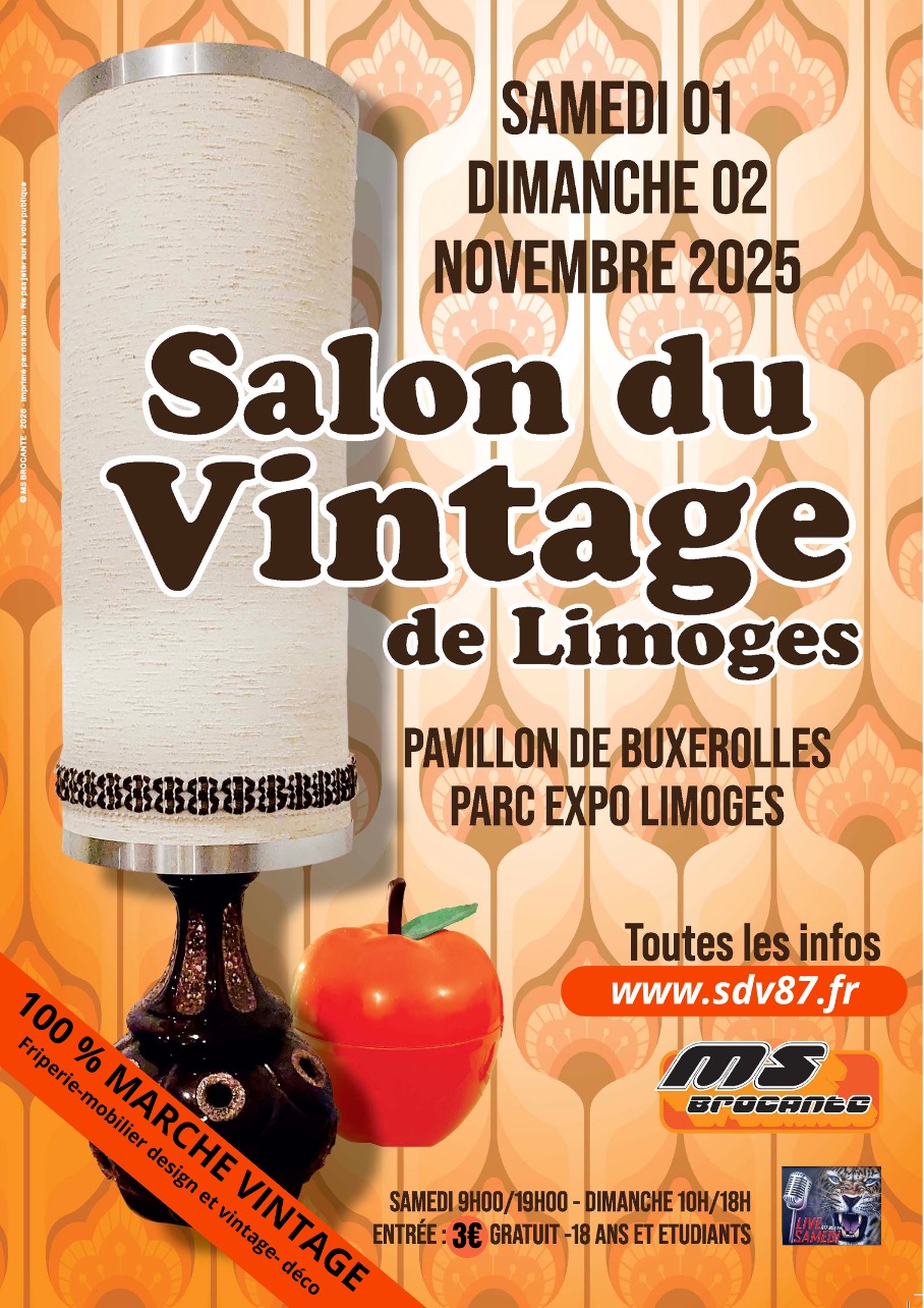 salon vintage limoges 2025