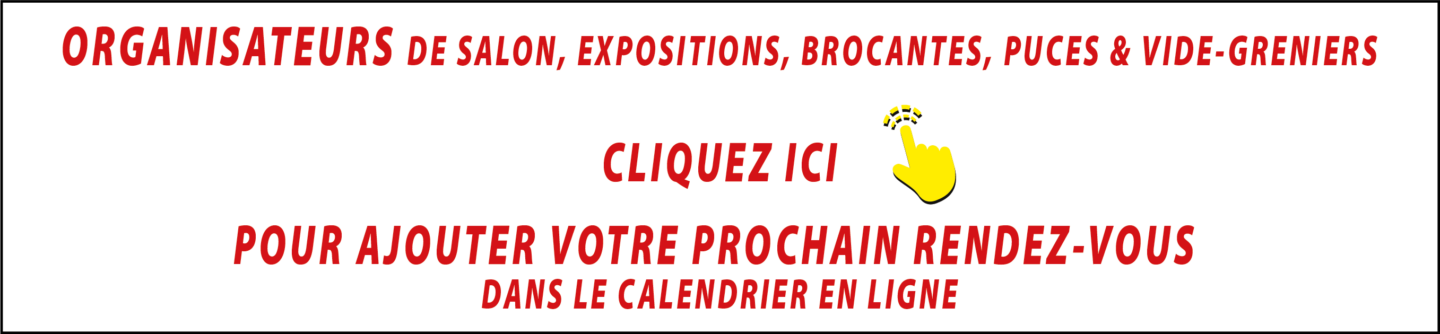 Agenda des salons d'antiquaires, brocantes, exposition