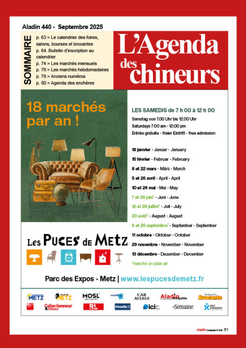 ALADIN Magazine n°440 agenda des chineurs