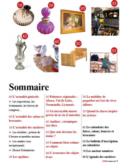 ALADIN Magazine n°440 sommaire