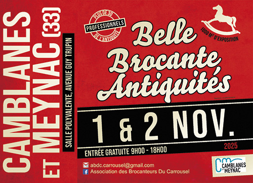 camblane-et-meynac belle brocante antiquités