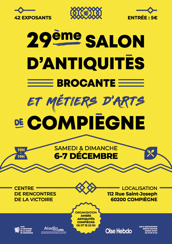 salon des antiquaires et métiers d'art de Compiègne