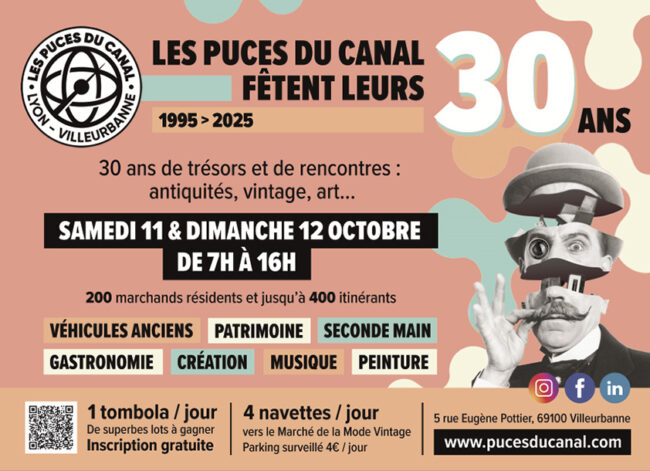 Les puces du Canal Lyon Villerbanne
