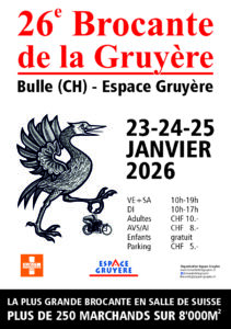 brocante de la Gruyere Suisse
