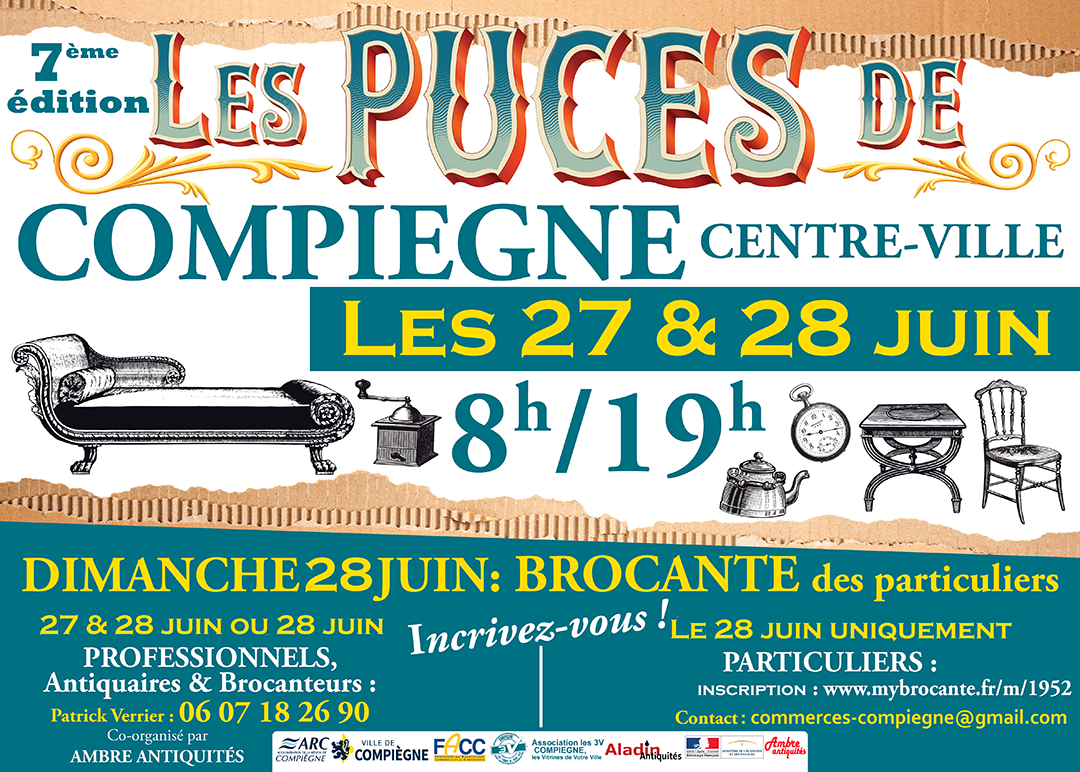 Les puces de Compiegne 2026