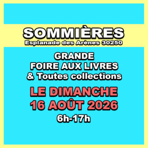 Sommieres Foire au livres et multicollection