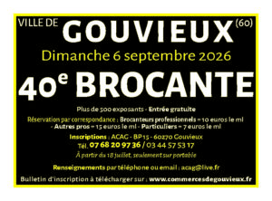 brocante Gouvieux 2026
