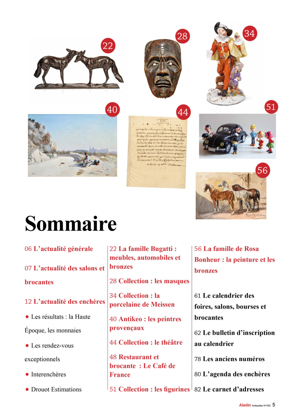 Aladin magazine septembre 2026 sommaire