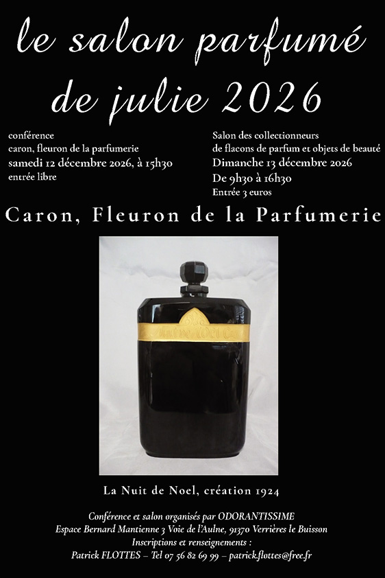 Salon de Julie 2026 - Odorantissime