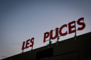 Lyon Puces Canal enseigne
